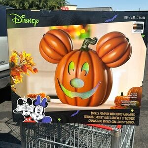 Brand New , never been opened Disney light up pumpkin with music